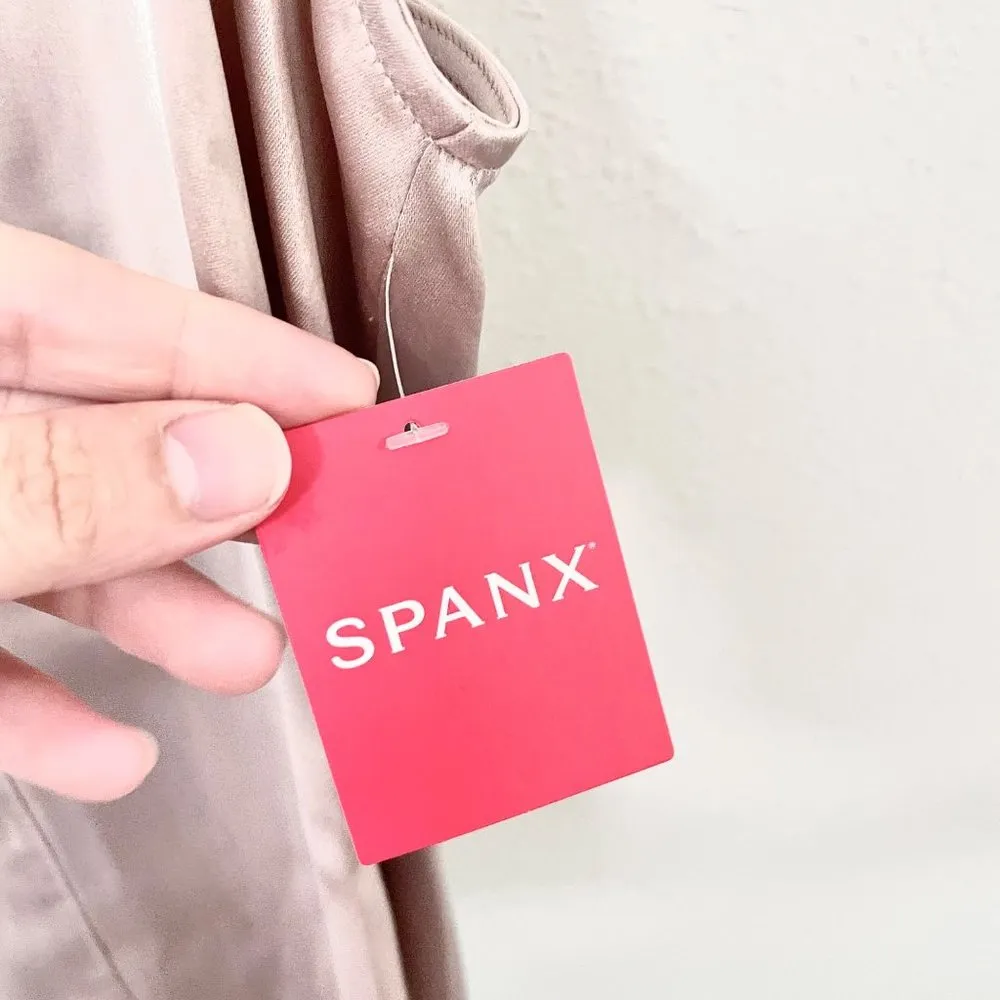 NWT Spanx V-Neck Racerback Cami Size M Paradise Sand - Image 6