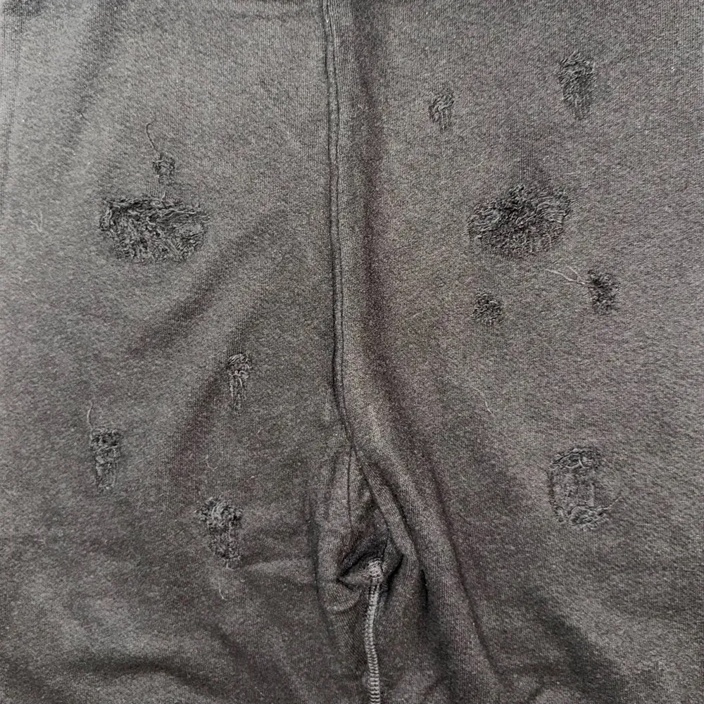NWT n:Philanthropy Derby Black Cat Distressed Drawstring Jogger Pants MEDIUM - Image 9