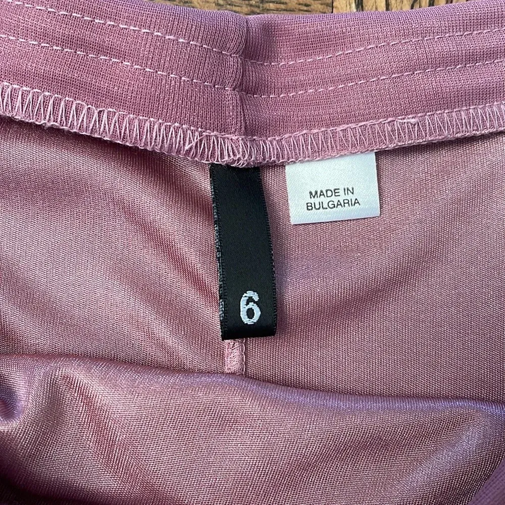 NWOT Purple mini skirt size 6 - Image 3