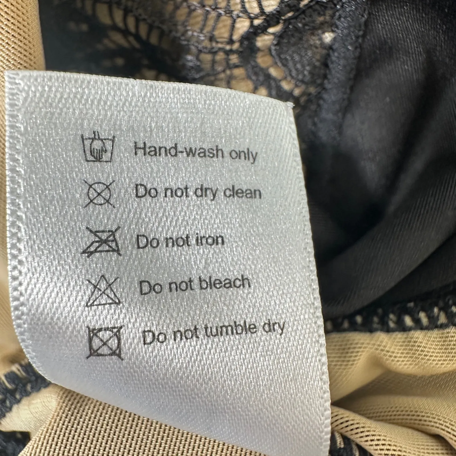 Black Eyelash Scalloped Lace Trimmed VNeck Bodysuit 3X Lagenlook Whimsigoth Sexy - Image 10