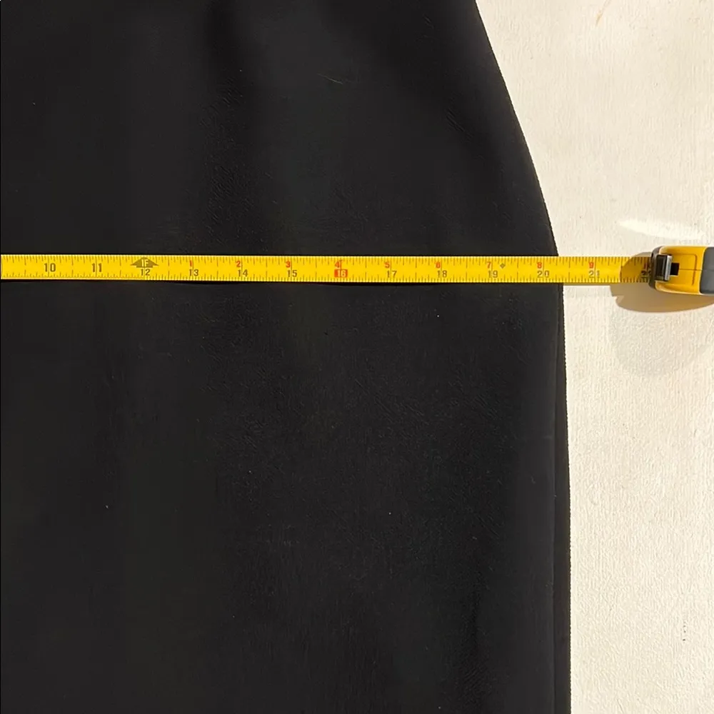 J. Crew Black Sheath Midi Dress Sleeveless Crew Neck - Image 11