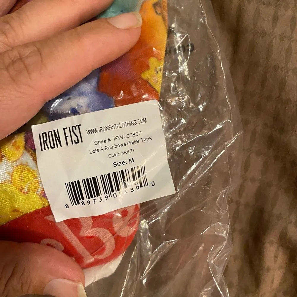 𝅺IRON fist halter top - Image 4