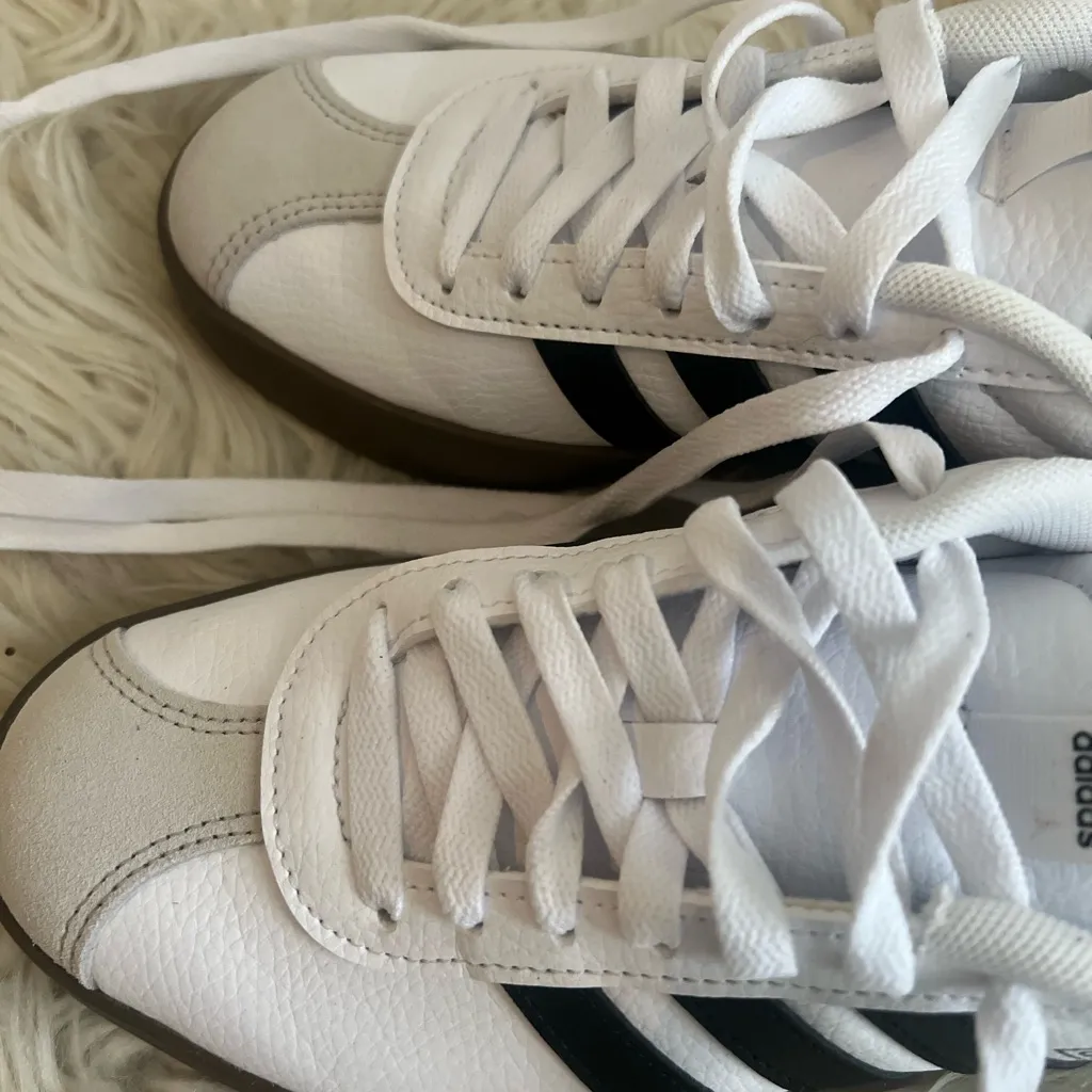 ADIDAS VL COURT 3.0 SHOES White Size 6 - Image 6