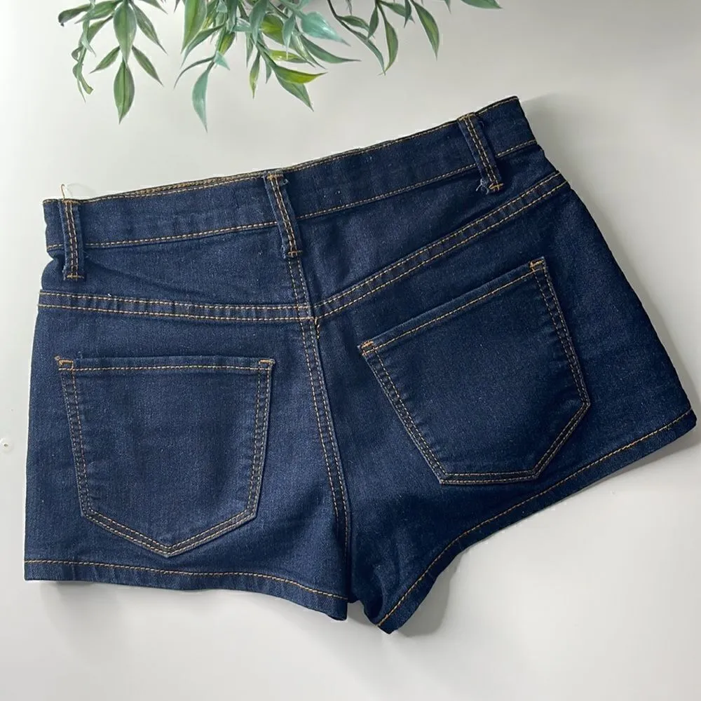 Forever 21 Jean shorts.  Size 24. - Image 2