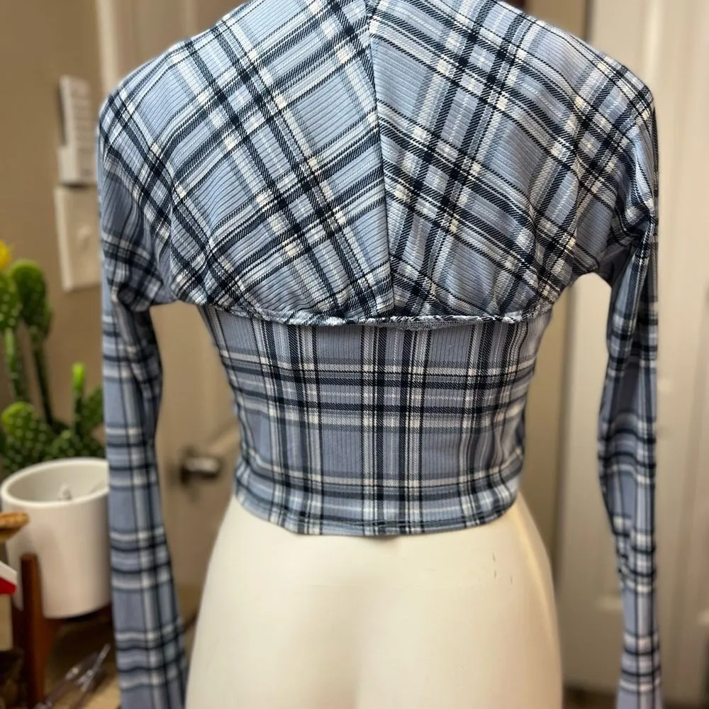 Tank top and cardigan set Blue Size L - Image 4