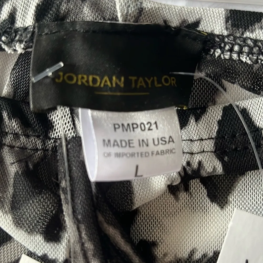 Jordan Taylor Beachwear leopard print sheer pants - Image 3