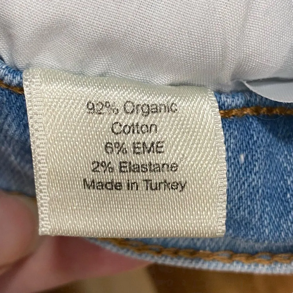 Reformation‎ High & Skinny Crop Jeans In St. Lucia Destroyed Women's size 27 - Image 8