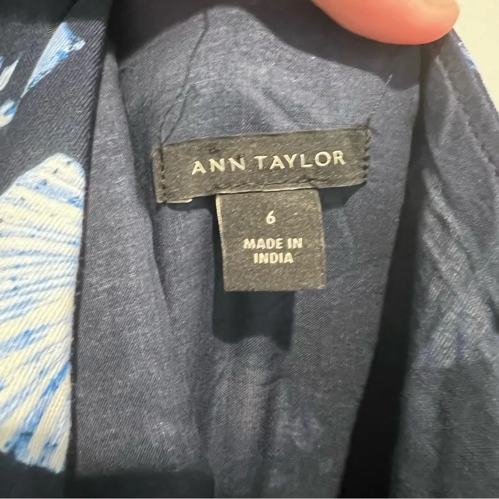 Ann Taylor Seashell Dress Halter Tea Length Size 6 - Image 7