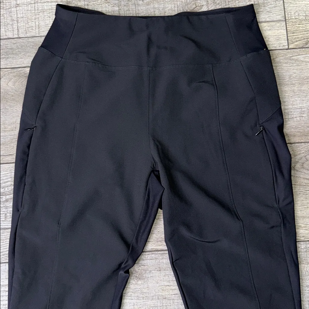 Avalanche Black High Waisted Athletic Ankle Pants - Image 3