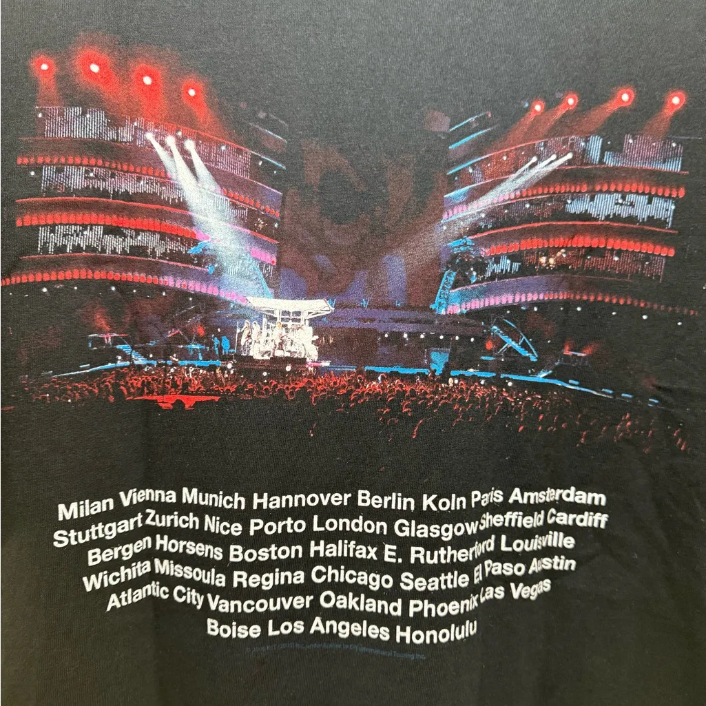 The Rolling Stones Black Tee a bigger bang concert tee shirt XL like new - Image 8