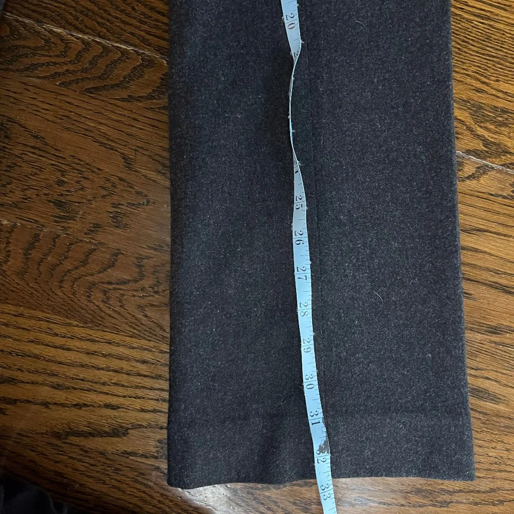 Ralph Lauren Grey Wool Straight Leg Dress Pants Womens Size 6 - Image 11