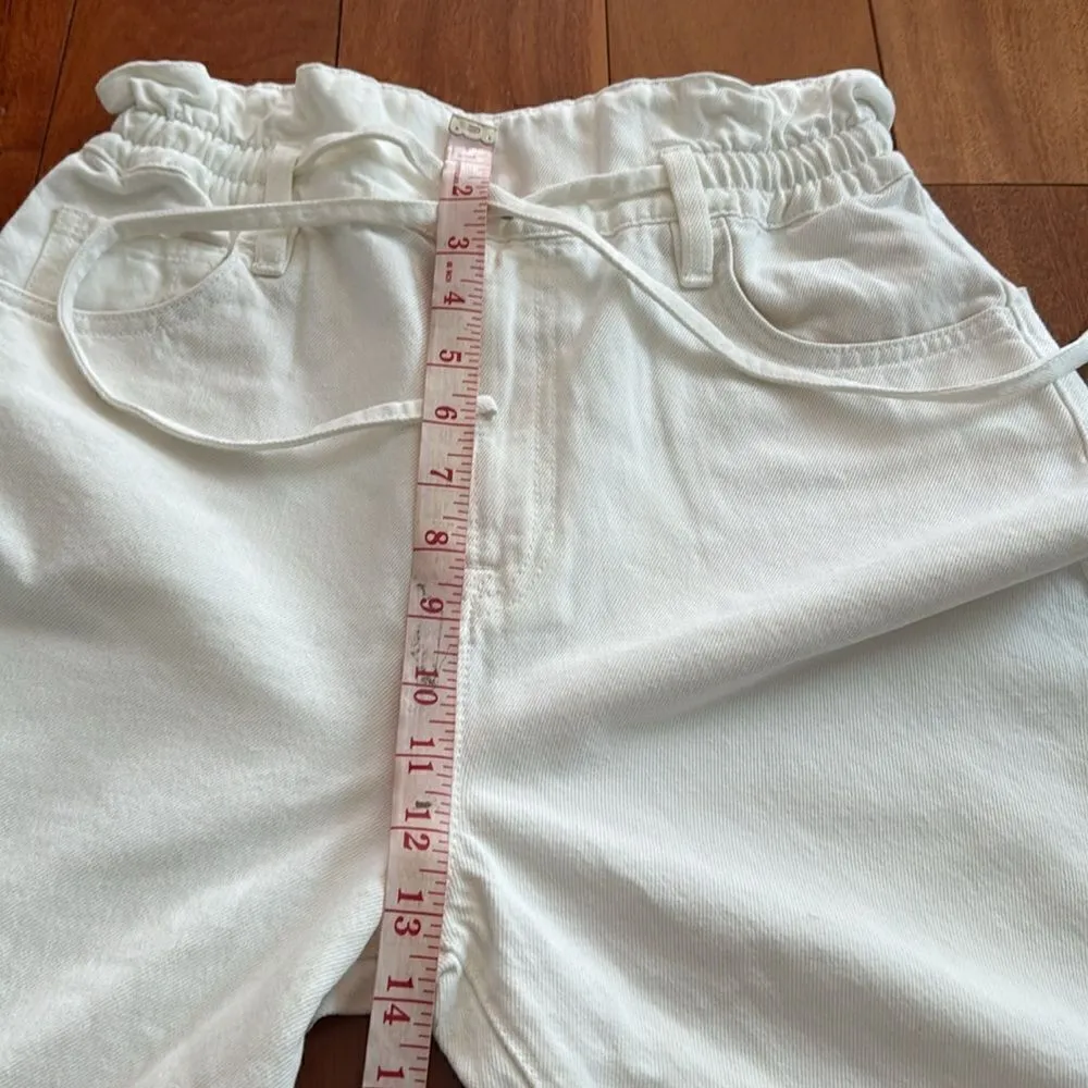 NWT 7 For All Mankind Women's Paperbag Balloon Jeans size 25 - Image 13