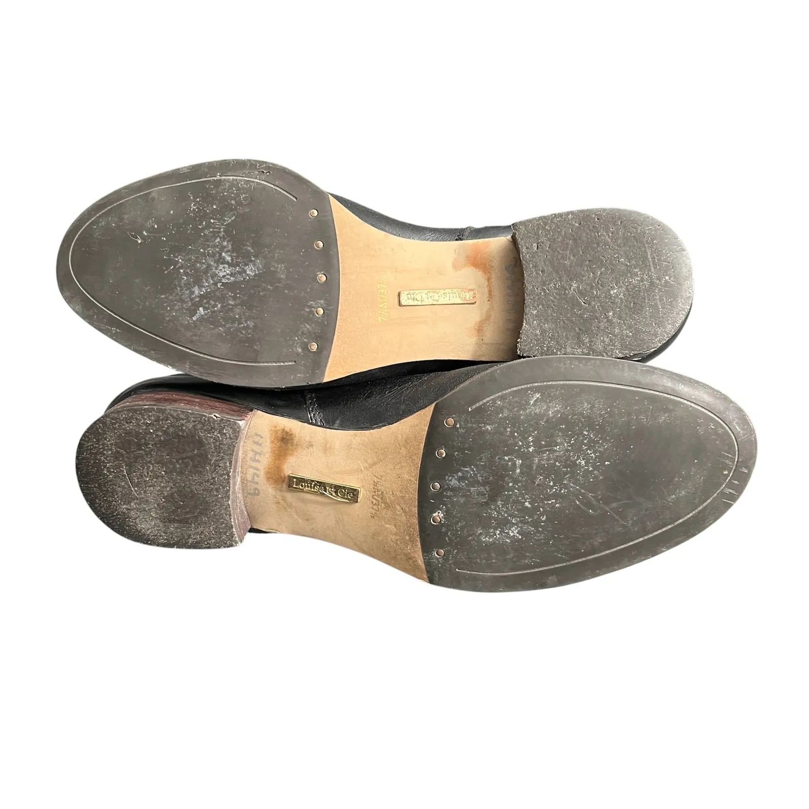 Loise et Cie Leather Boots Womens 7.5 Coquette City Chic Trendy Quiet Luxury - Image 12