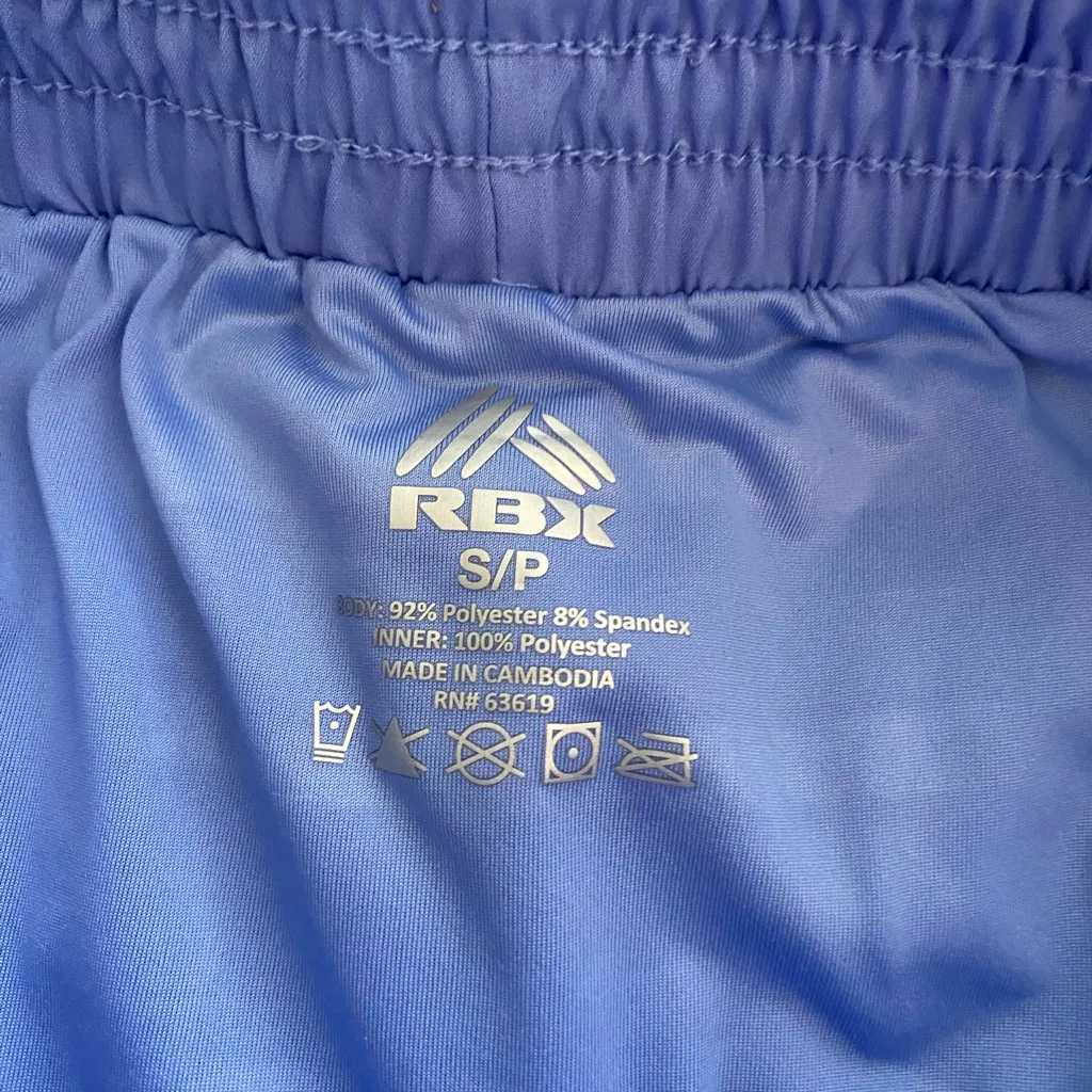 RBX Women's Athletic Shorts Blue - Image 5