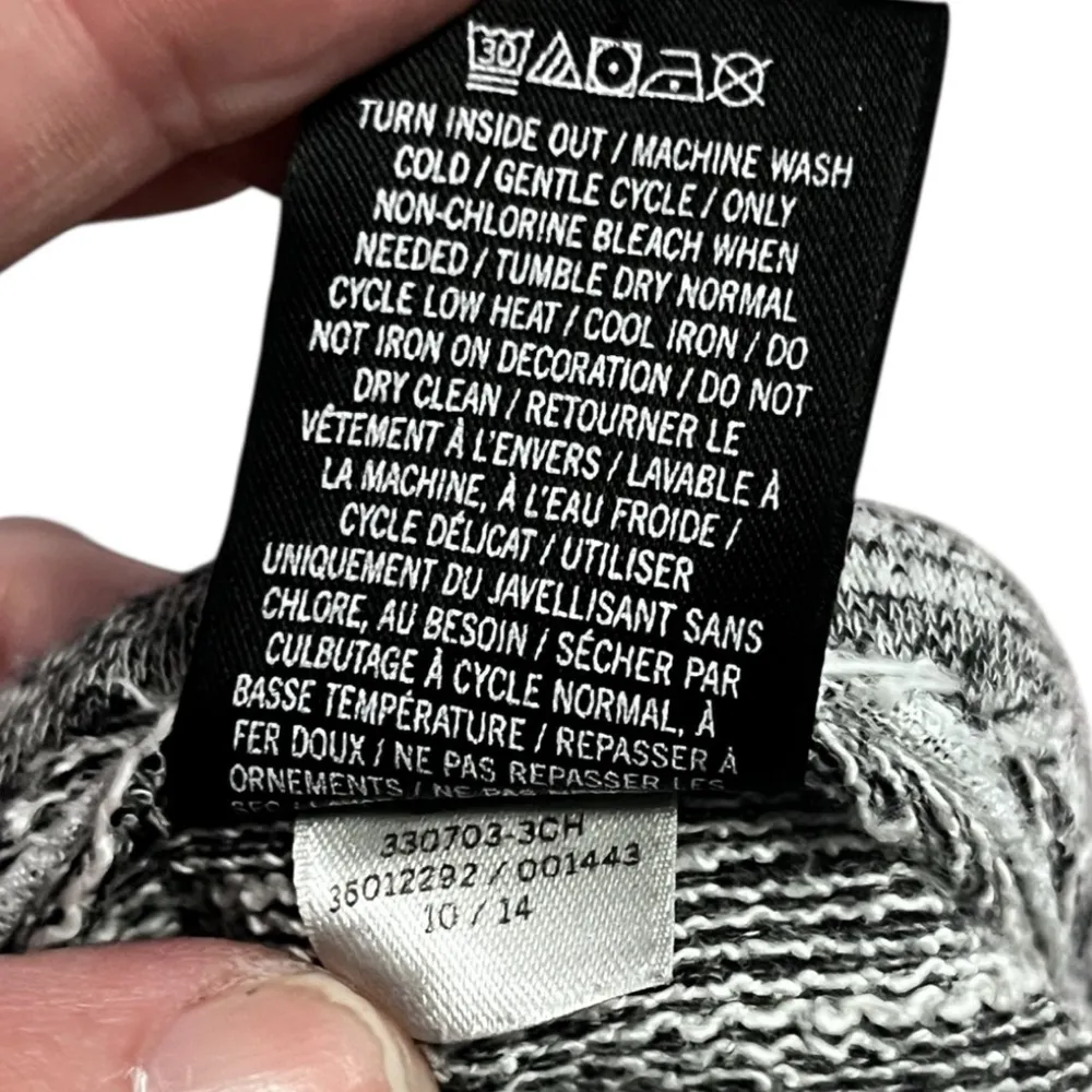 Victoria’s Secret PINK Gray Heathered‎ Buffalo Plaid Shirt Size Large Cabincore - Image 6