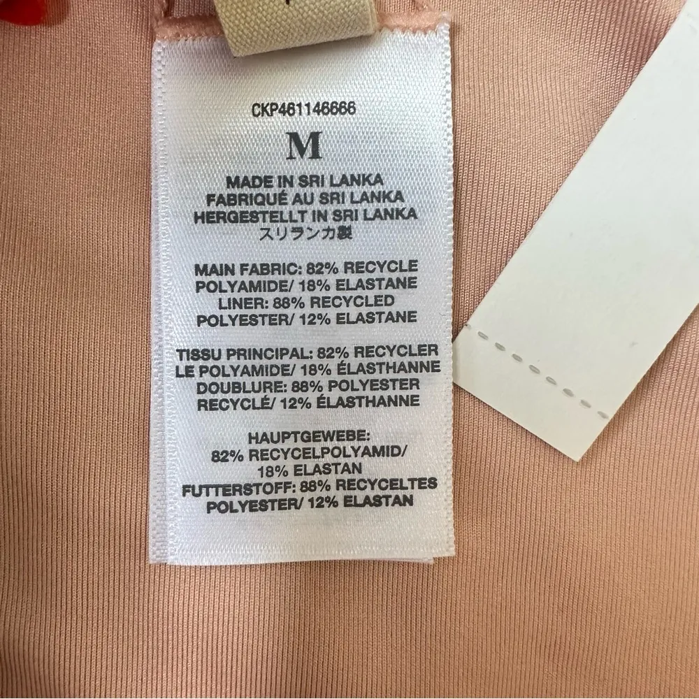 NWT Madewell Second Wave Retro High-Waisted Bikini Bottom Castle Rock Medium - Image 6