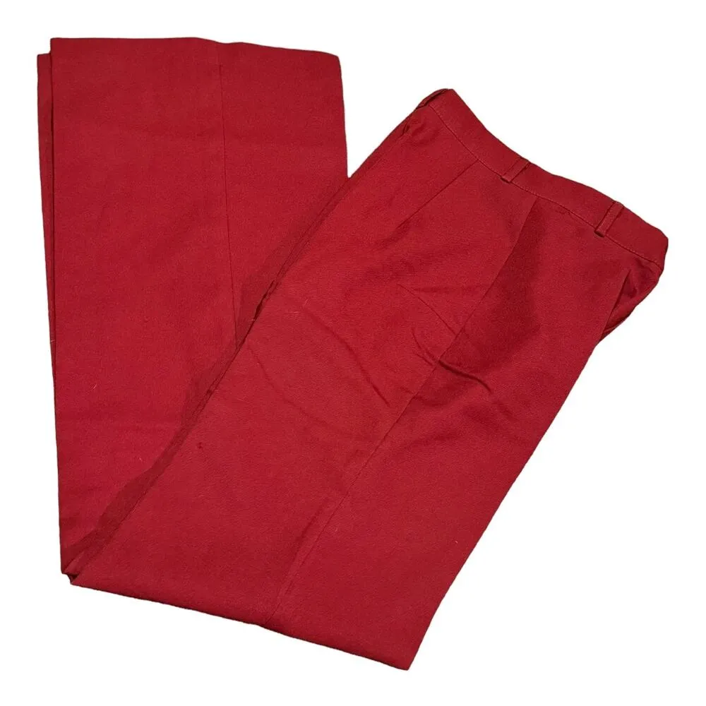 Vintage 1970's Happy Legs Bell Bottom Pants in burnt orange color size 5 - Image 5