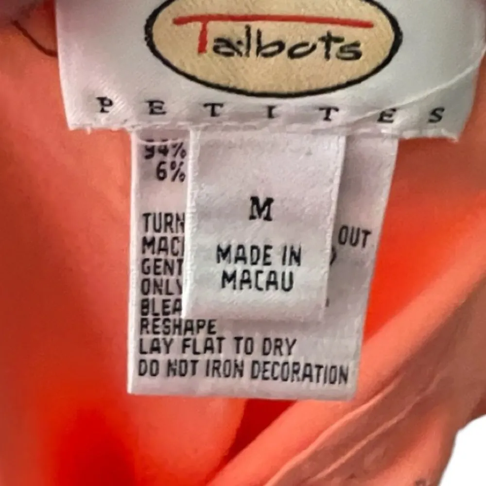 Talbots‎ Petites Top with Rhinestones - Image 6