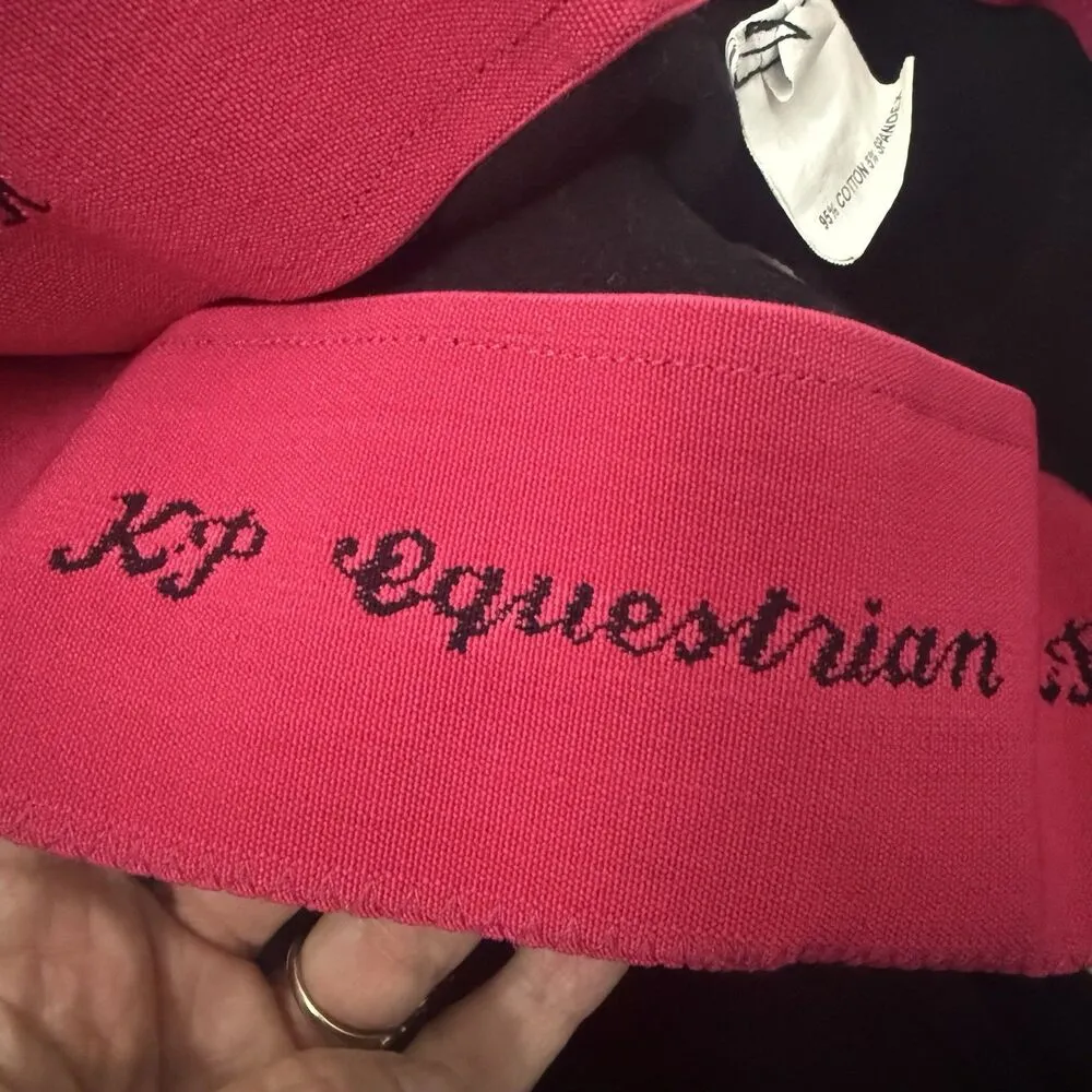 KP Breeches Women Pants Black Equestrian Riding Tights Jodhpurs Leggings 26 - Image 3