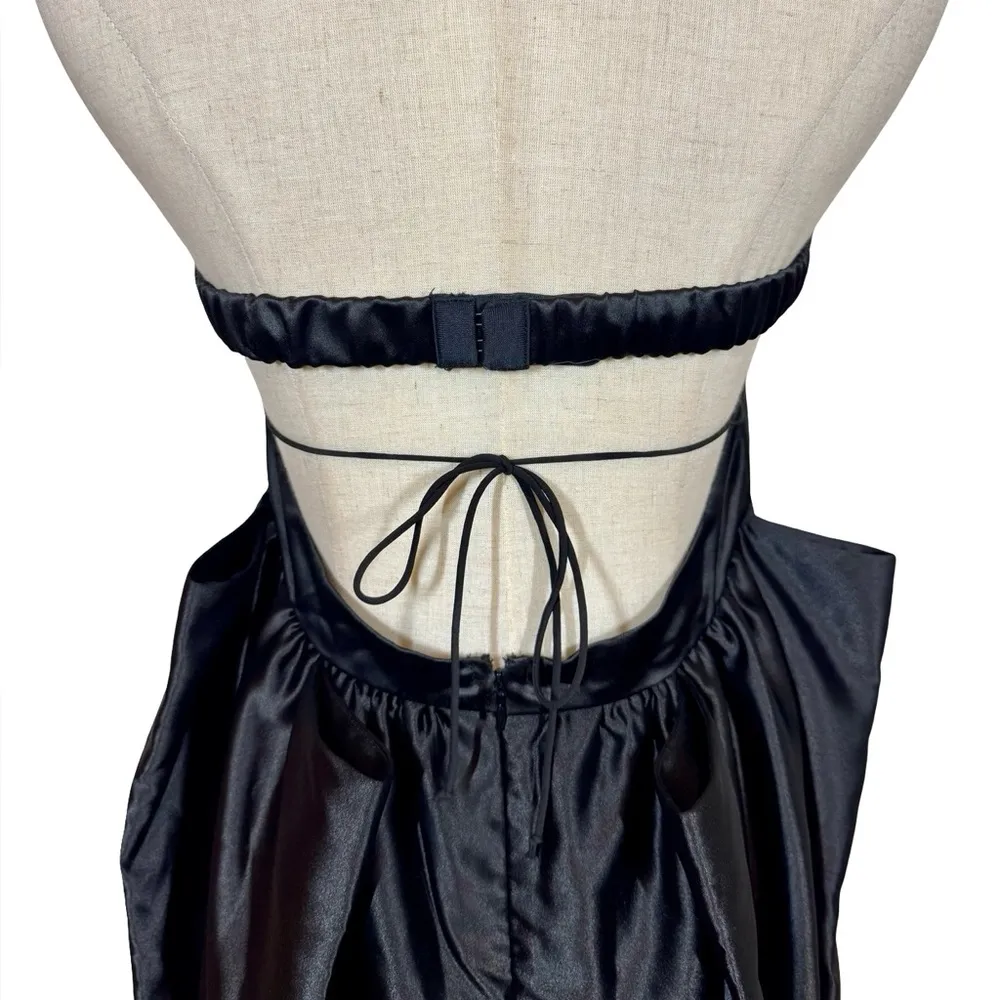 For Love and Lemons Virginia Lace Pleated Bustier Strapless Mini Babydoll Dress - Image 10