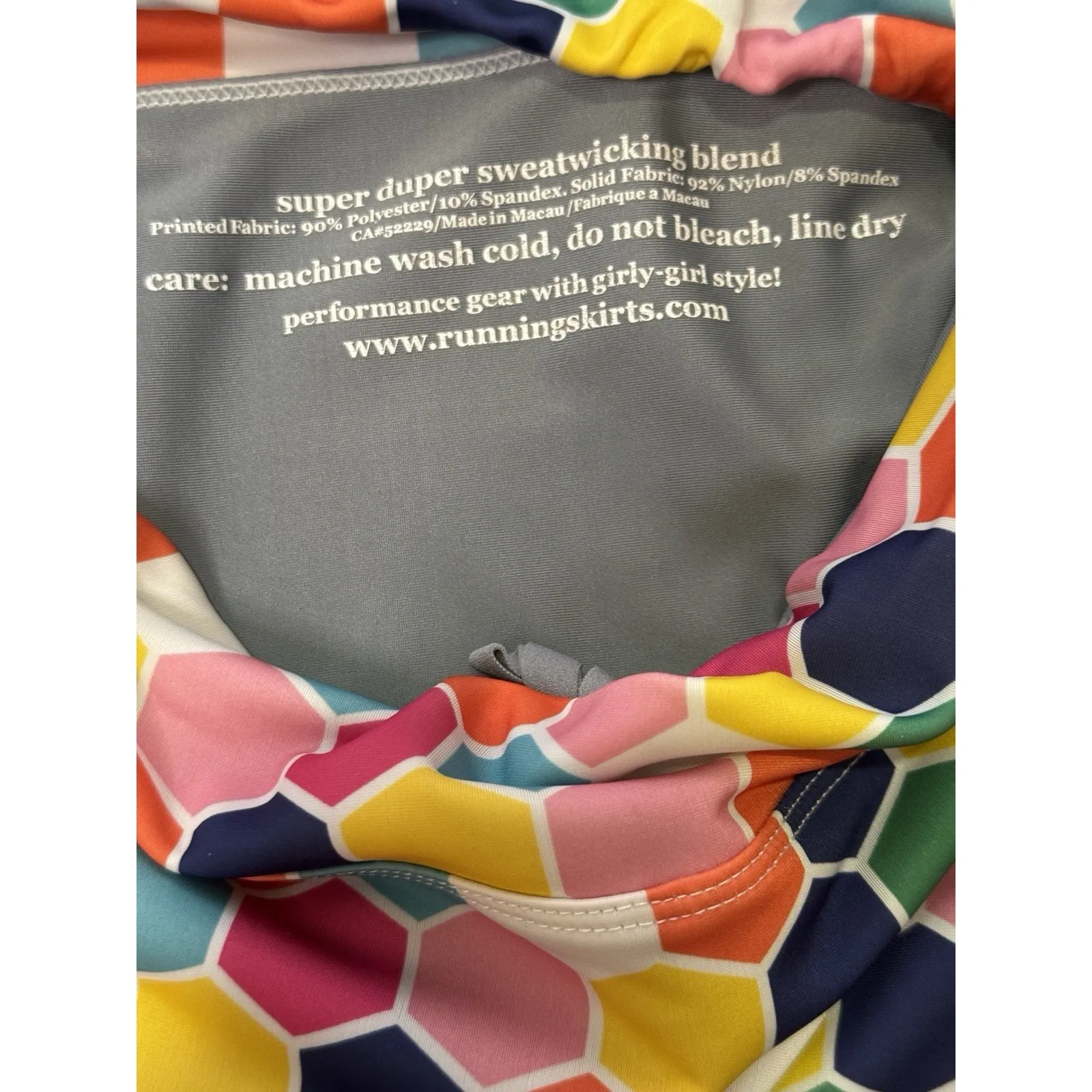 RunningSkirts Skirted Leggings Womens Size 2 Multi - Image 4