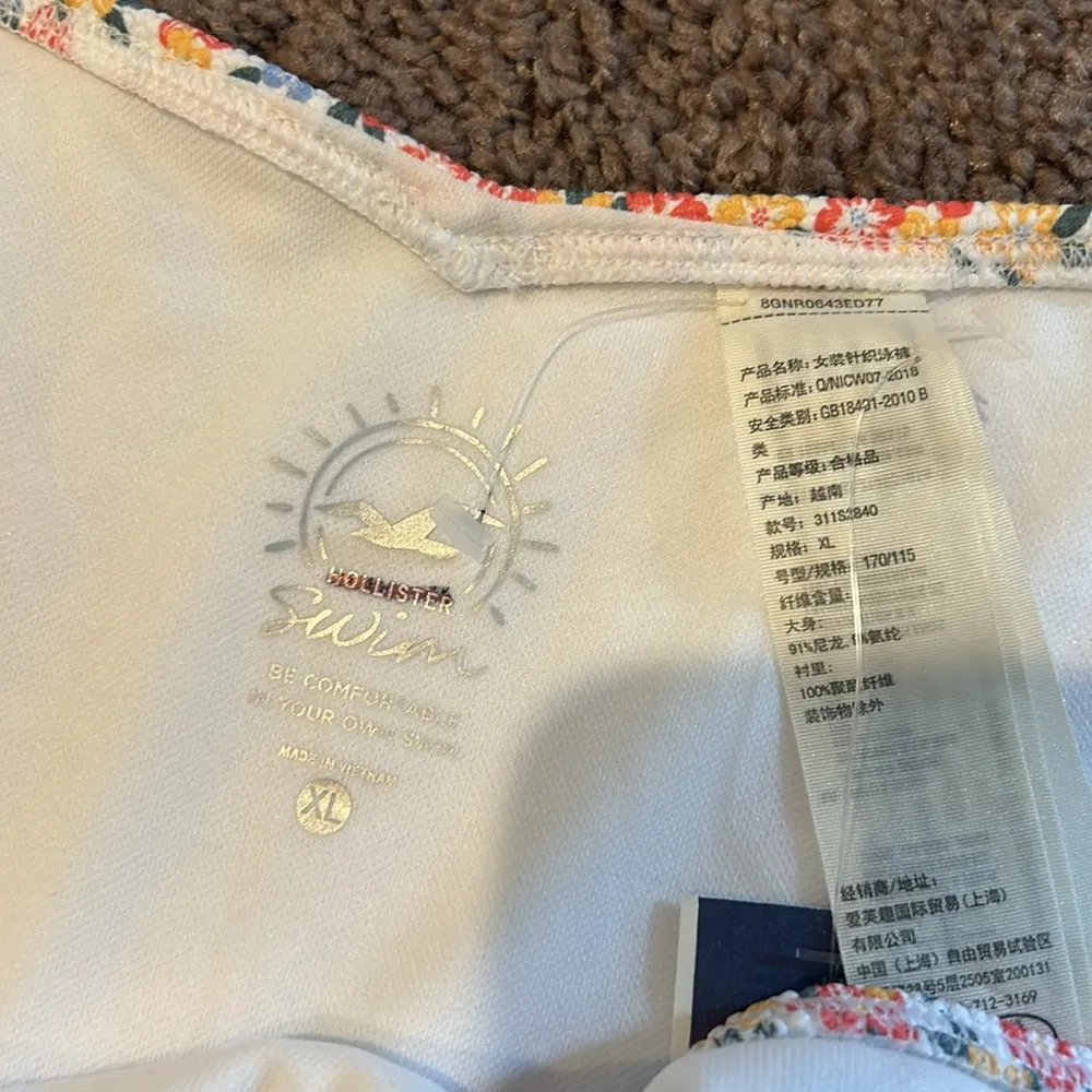 NWT Hollister multi micro floral 2 piece bikini XXL and XL mixed sizes - Image 4