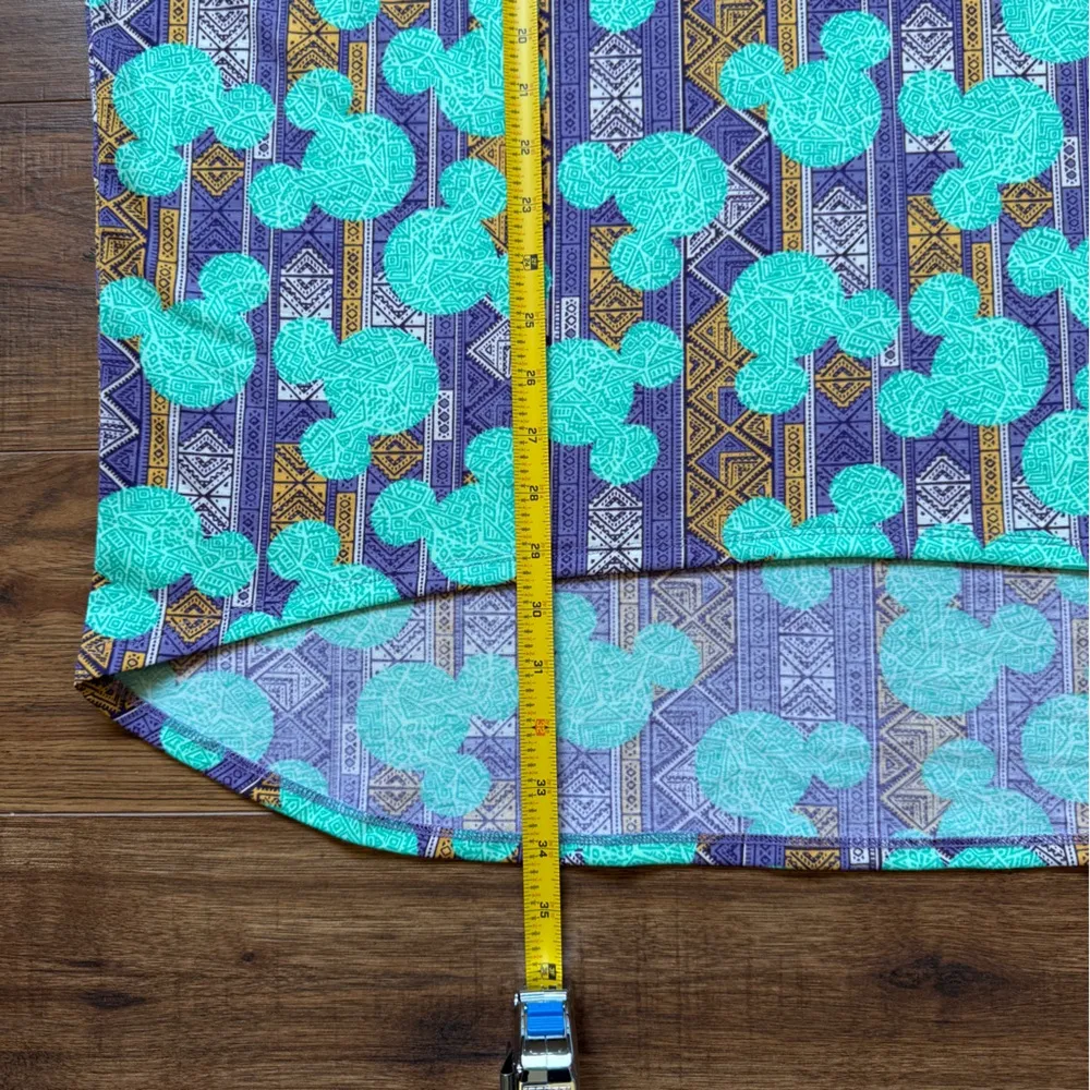 LuLaRoe & Disney Mickey Mouse Women’s Irma Short Sleeve Tunic Size Large NWT - Image 3