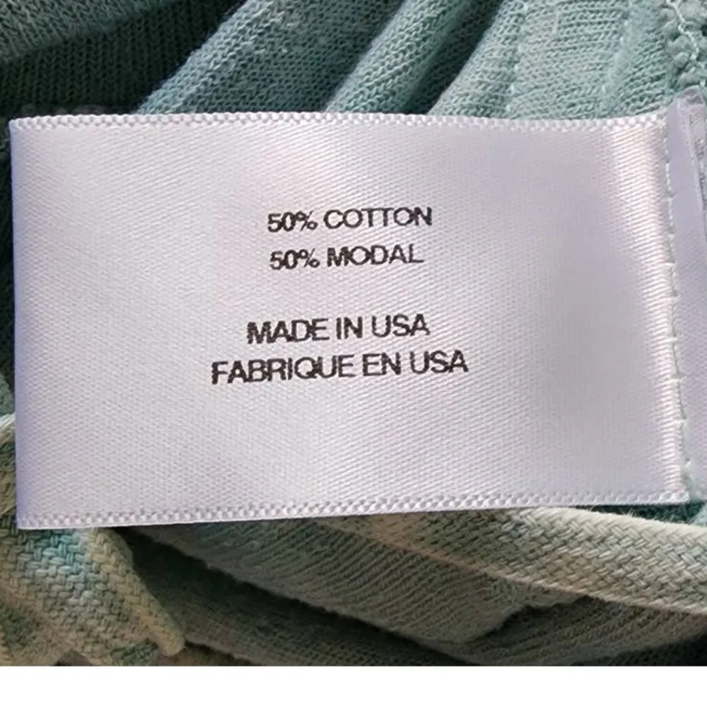 Pam & Gela Cotton Modal Hooded Side Split Hoodie Sweater Pullover Size XS - Image 5