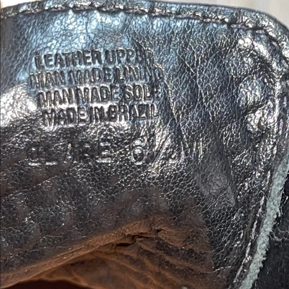 Antonio Melani Clare Black Peep-Toe Heels with Ribbon Detail - Image 14