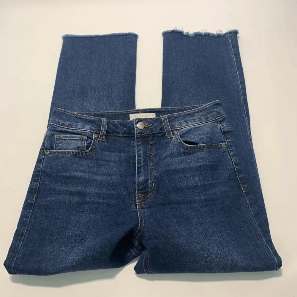 Harper Heritage High Rise Straight Raw Hem Jean Size 28 - Image 1