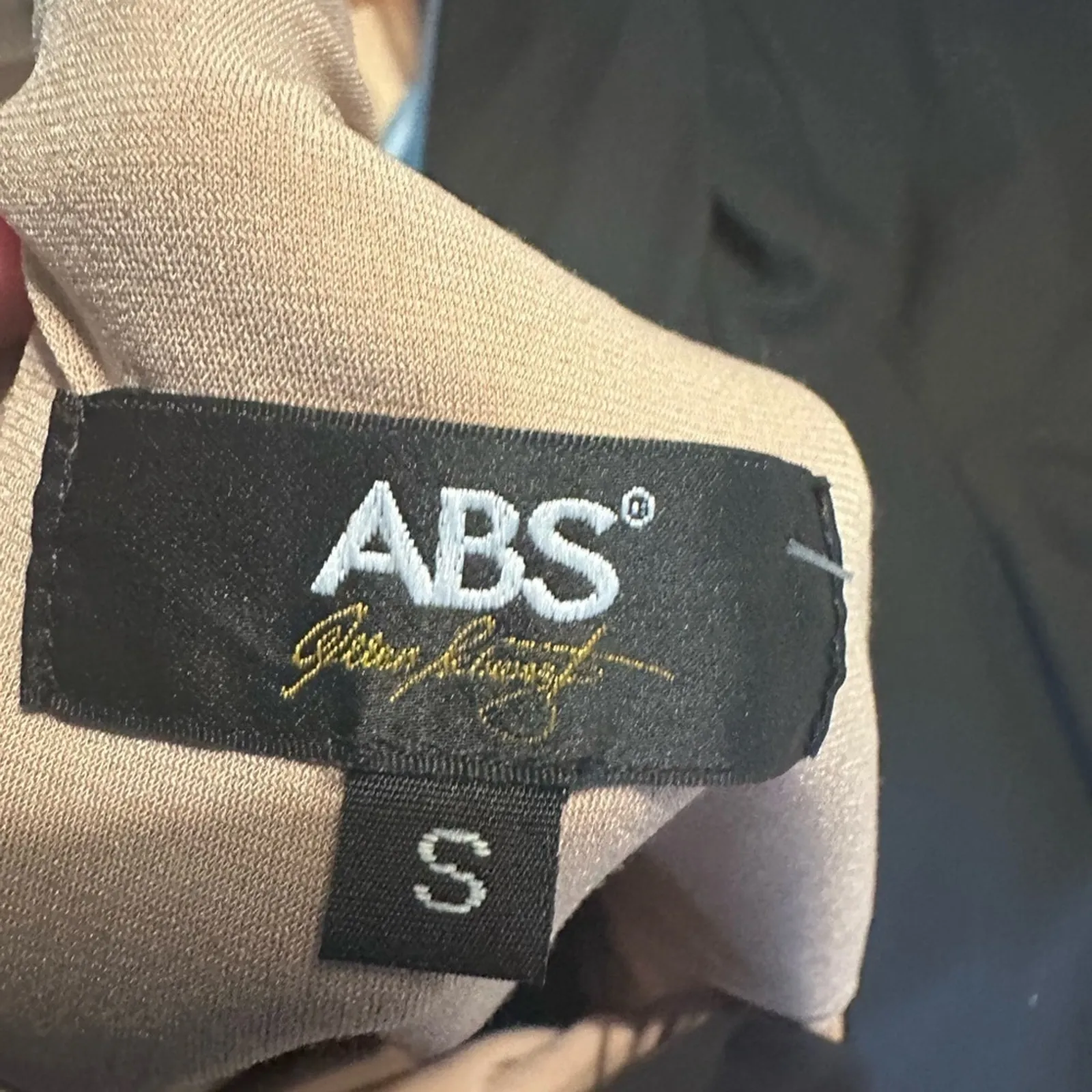 ABS Sleeveless Black Dress – Women’s Size S - Image 4