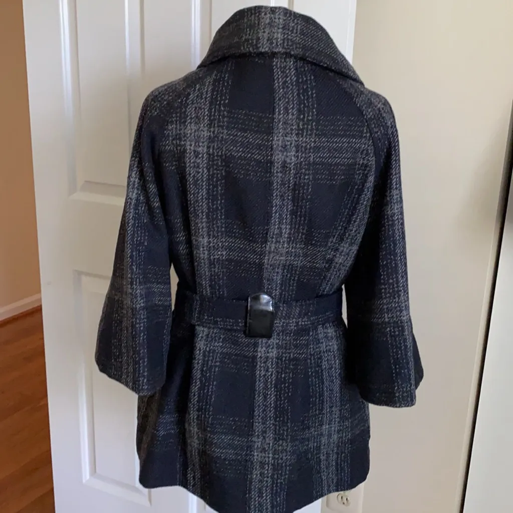 Guess Plaid Coat by Guess size L - Image 6