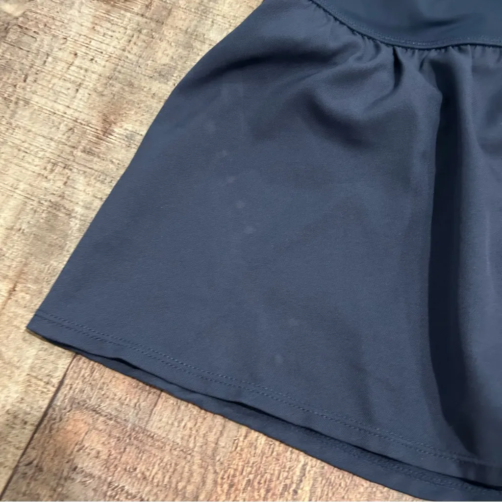 Nike Dri-FIT Athletic Skirt XL Charcoal Gray Activewear Built-In Panty Sports - Image 4