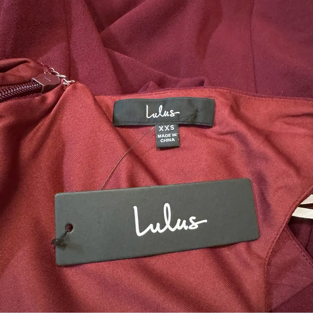 Lulus Melora Plum Purple Sleeveless Maxi Dress Size XXS Burgundy - Image 4