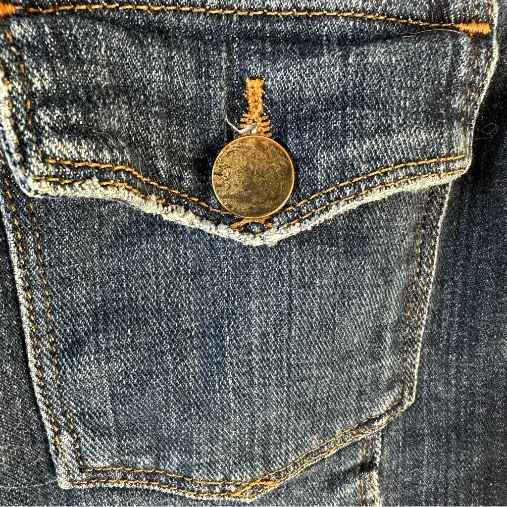 Frame stretch denim jacket small Messer - Image 3