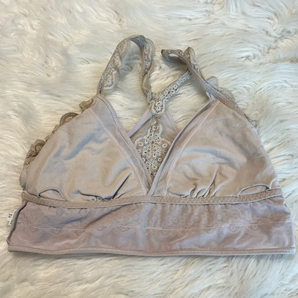 Aerie Lace Bralette Size Medium Racerback - Image 4