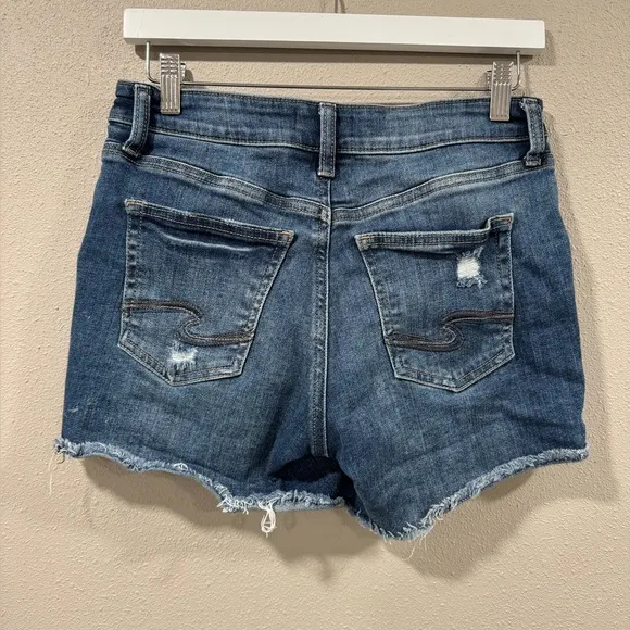 Silver Suki Jean Shorts - Image 2