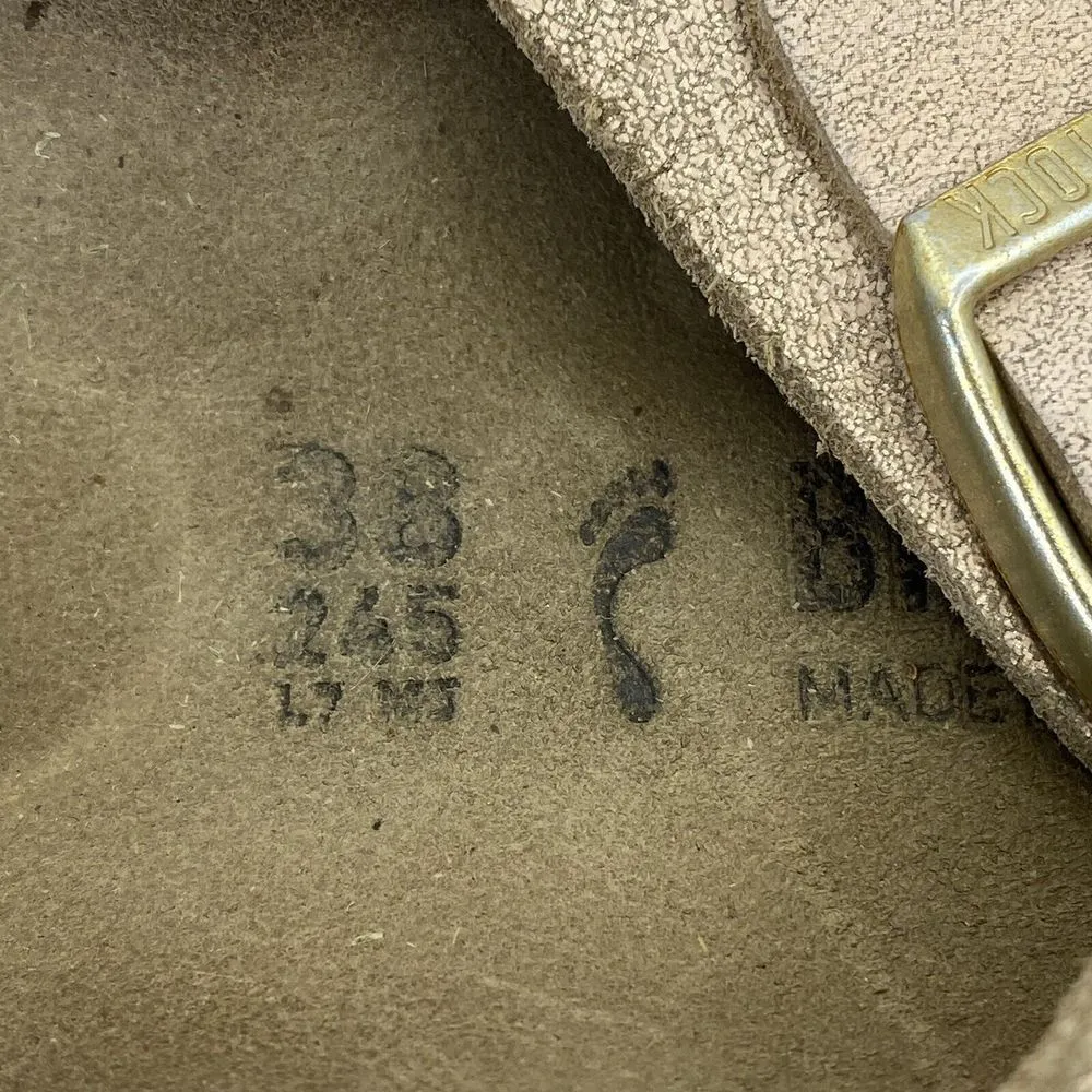 Birkenstock Arizona Womens Metallic Pink Sandals Slides Size 38N US L7 M5 Narrow - Image 4