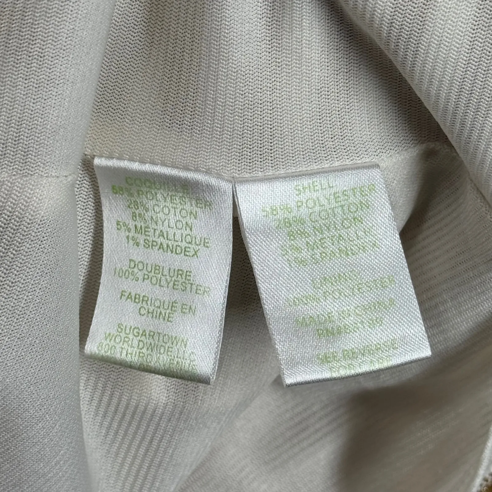 Lilly Pulitzer Brielle Dress Gold Metallic Stripe Sleeveless A-Line Small Preppy - Image 8