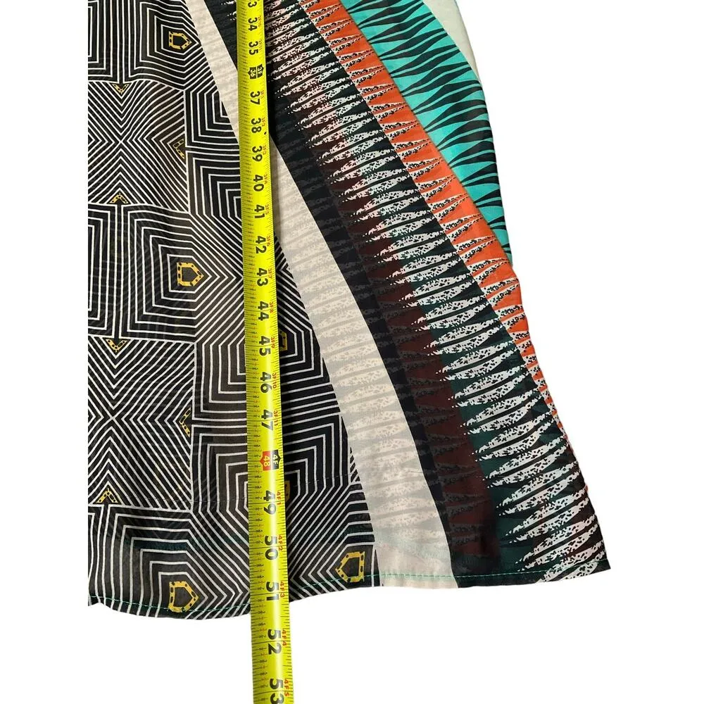 Paper Crane Multicolor Maxi Dress Women Size Medium | 25-18 - Image 7