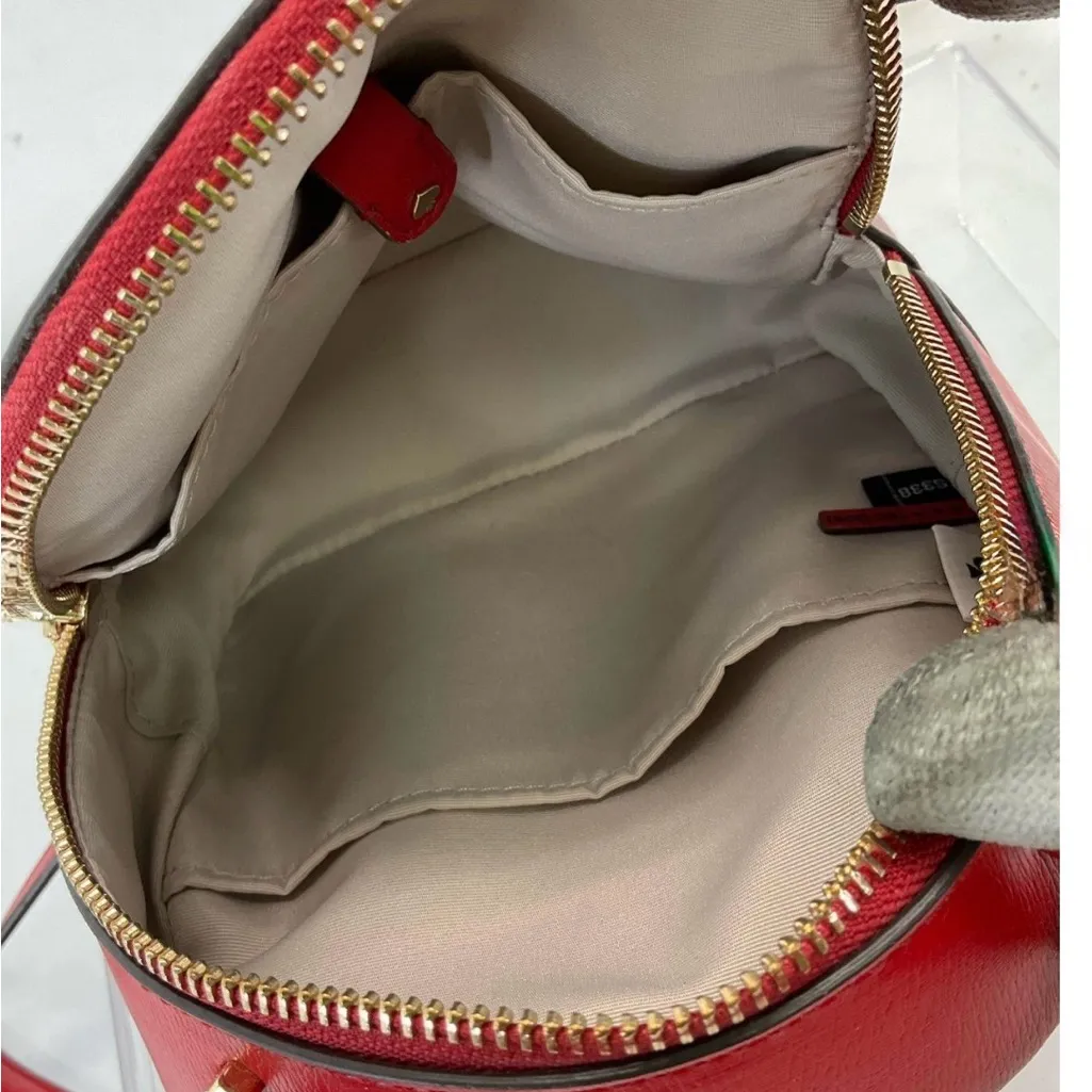 Kate Spade Red Multi Tom & Jerry Mini Convertible Backpack - Image 6