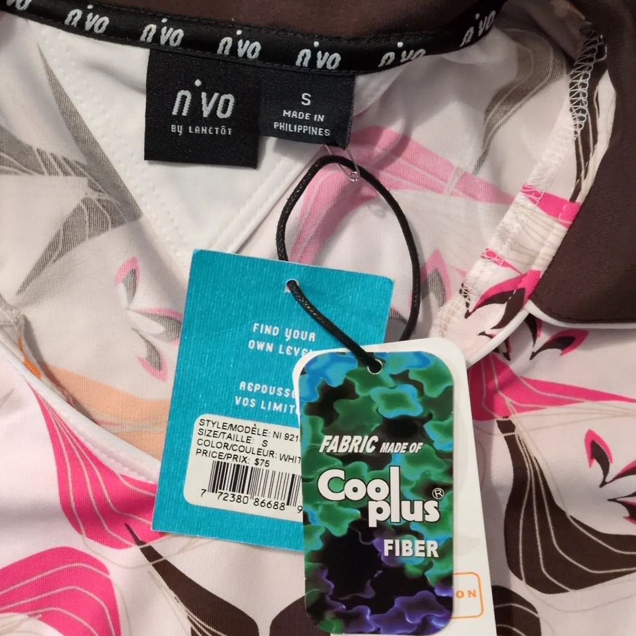 Nivo Golf Polo Size Small White - Image 2