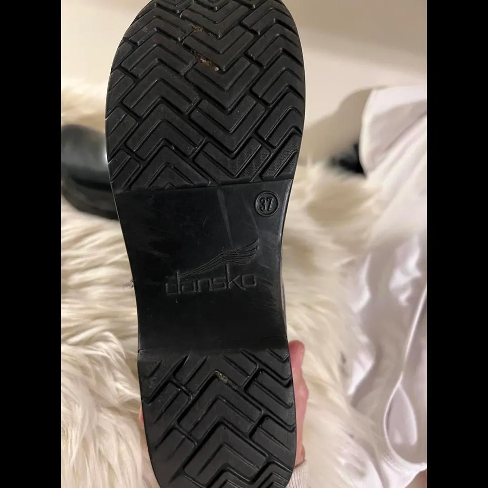 Dansko Professional Clogs - Dark Green Patent Leather size 37 - Image 4