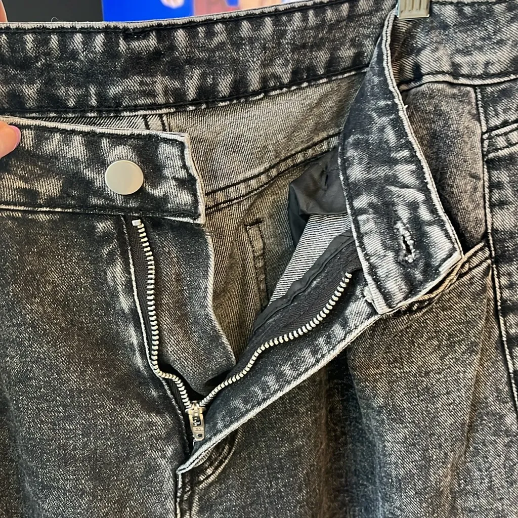 SheIn  black cargo jeans - Image 6