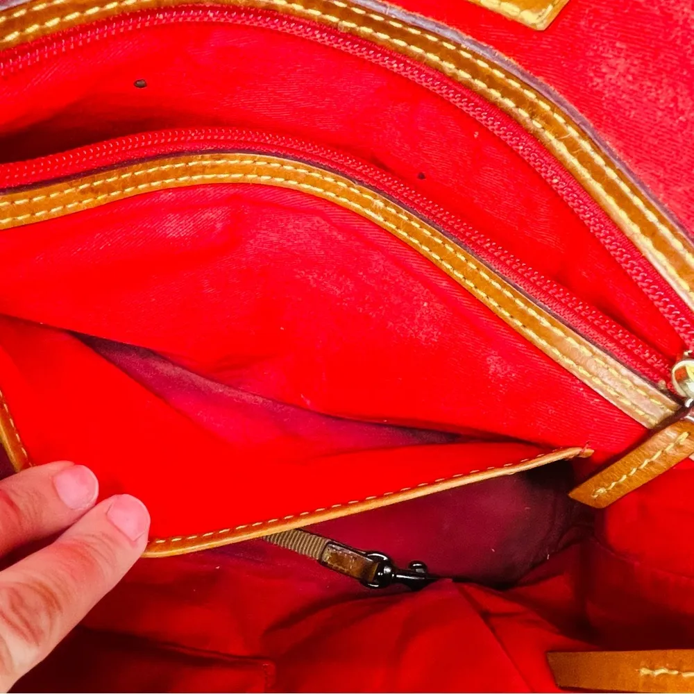 Vintage green metallic Dooney & Bourke Snakeskin Purse / bag handbag - Image 10