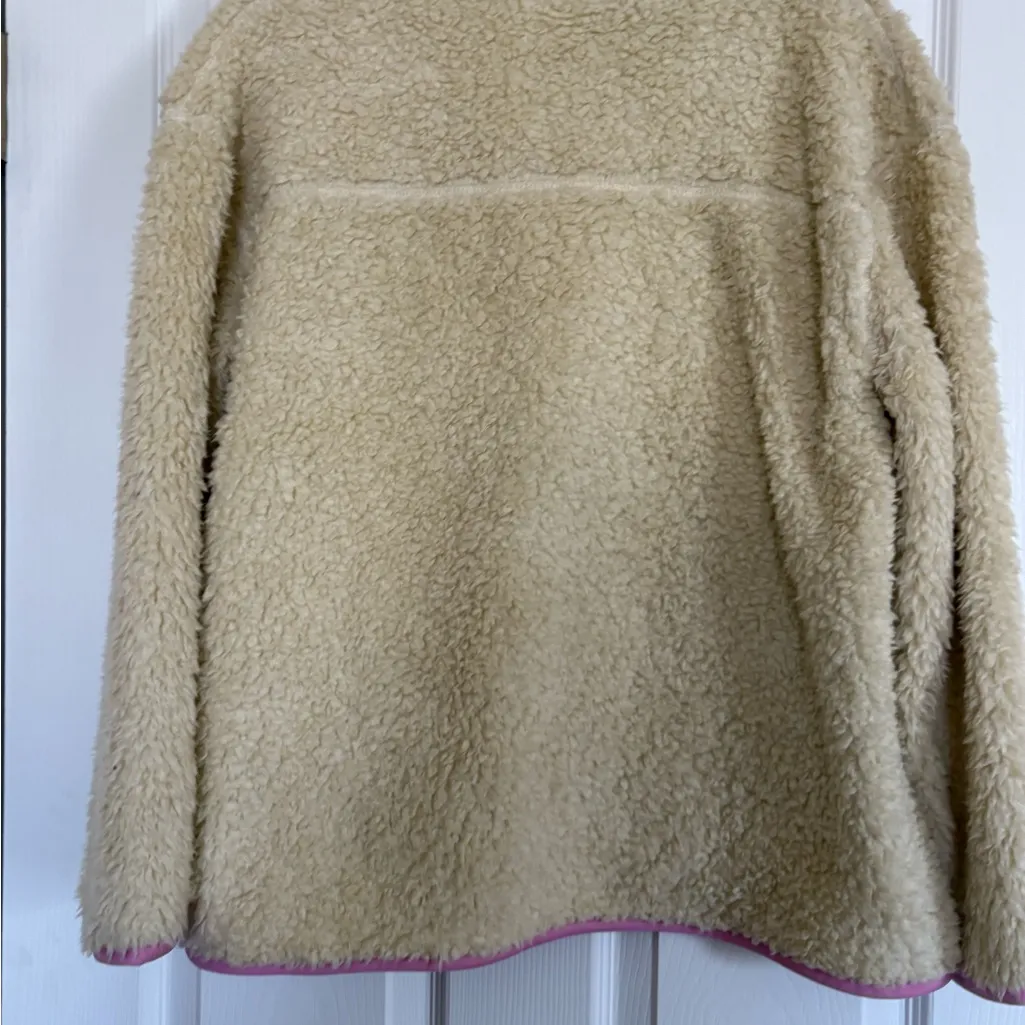 Earth Yoga Cream jacket Pink Size M - Image 8