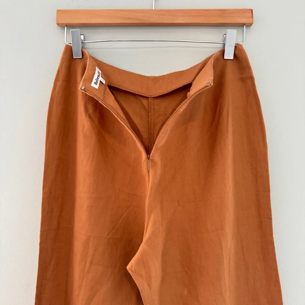 Reformation Justin Linen Pant NWT - Image 9