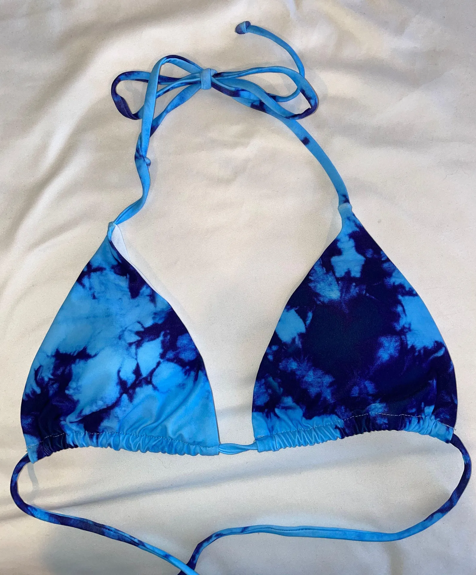 SheIn Tie Dye Halter Bikini - Image 4