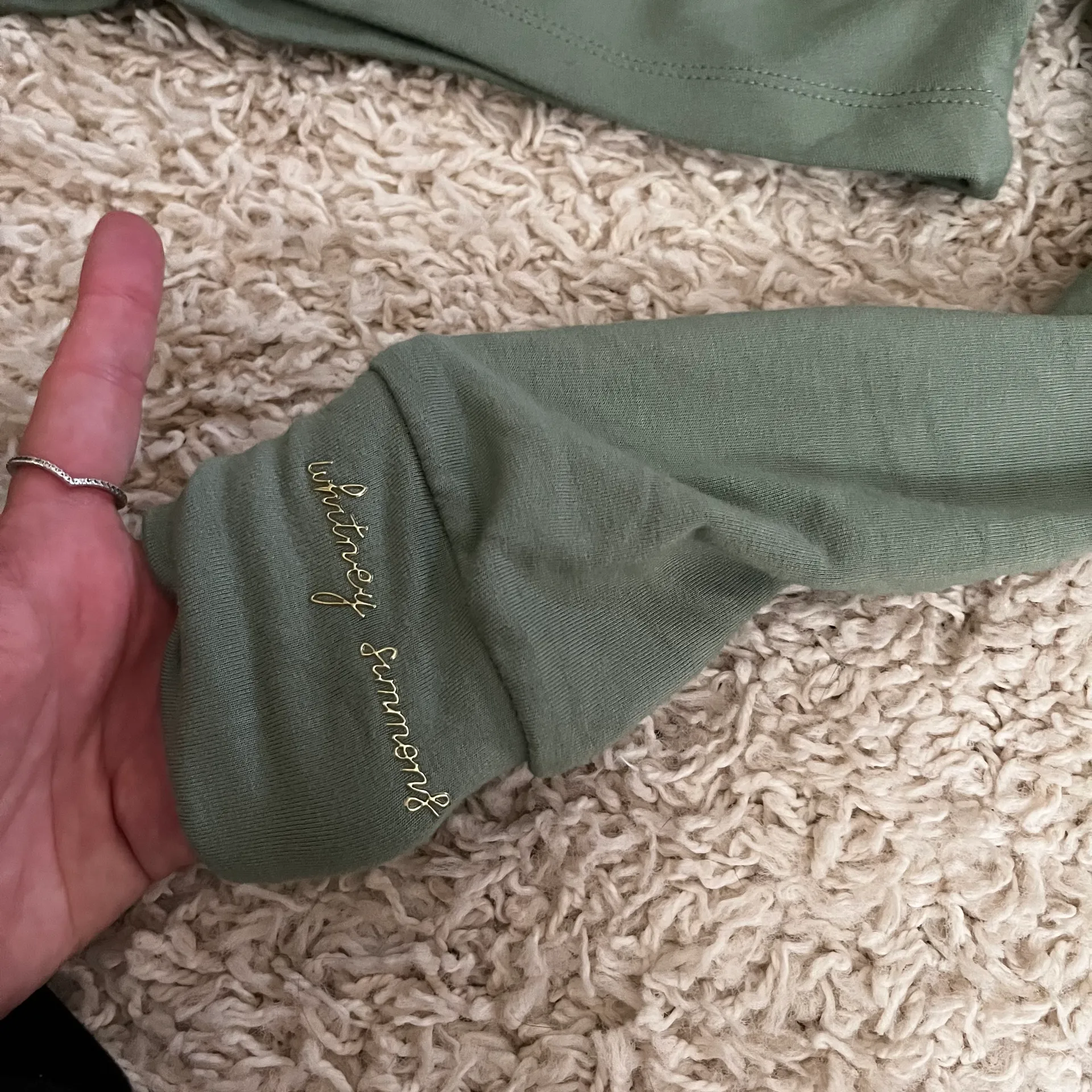 X Whitney Simmons Cropped hoodie Size Small - Image 2