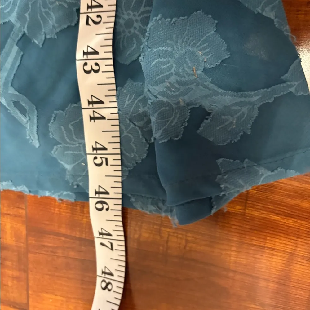 Urban outfitters Y2K coquette fairy boho Becca blue summer floral midi dress xs - Image 16